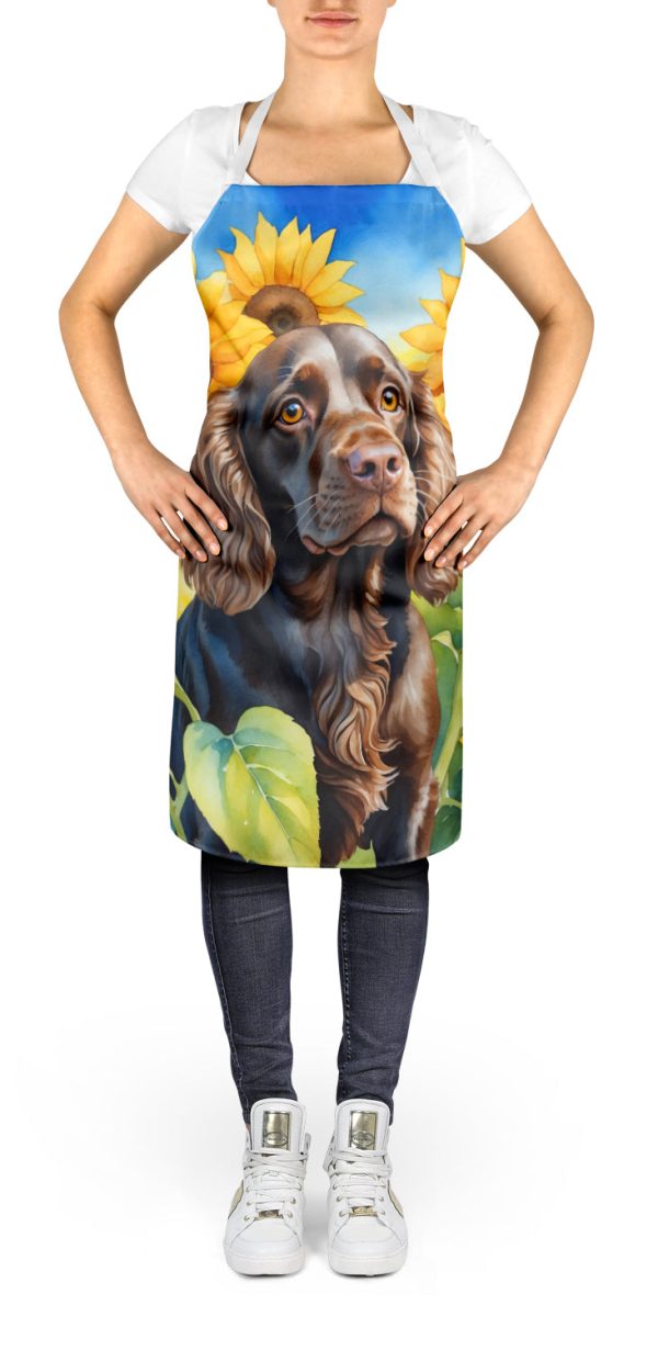 Boykin Spaniel in Sunflowers Apron Sale - Image 2