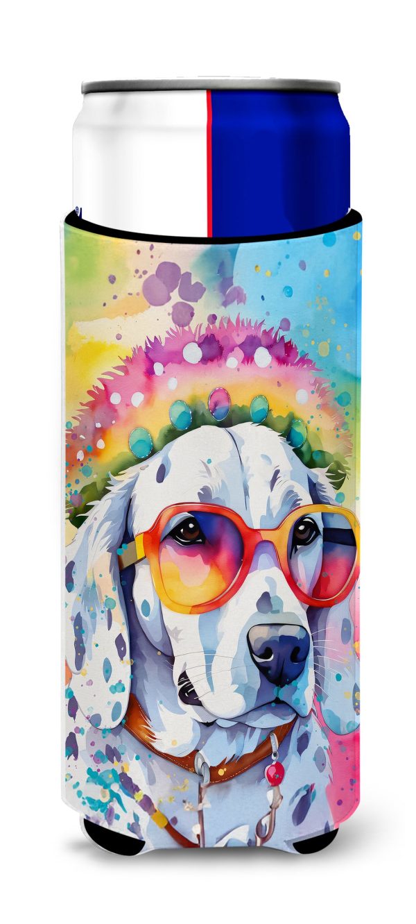 Dalmatian Hippie Dawg Hugger for Ultra Slim Cans For Cheap