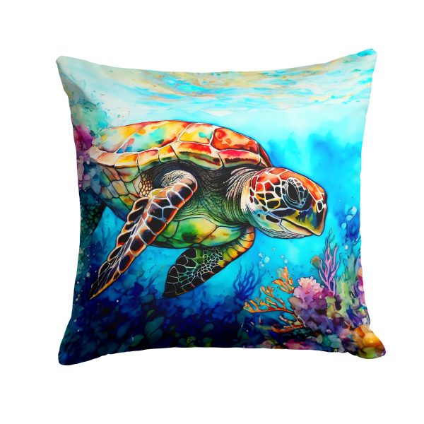 Loggerhead Sea Turtle Throw Pillow Supply