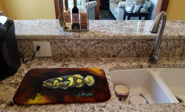 Bumblebee Fish Dish Drying Mat Cheap - Image 2