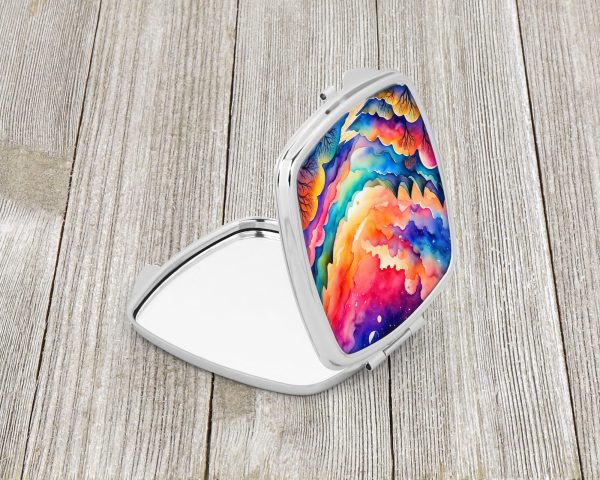 Colorful Amaranths Compact Mirror Sale - Image 2