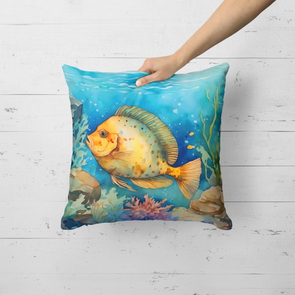 Flounder Throw Pillow Hot on Sale - Image 2