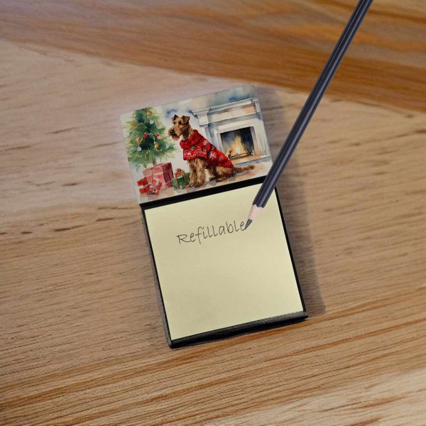 Irish Terrier Cozy Christmas Sticky Note Holder Online Hot Sale - Image 2