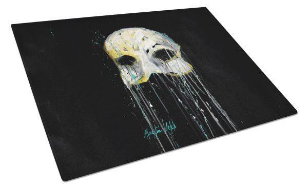 Mysterious Mask Glass Cutting Board on Sale