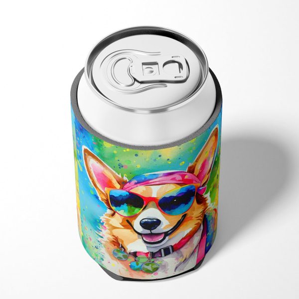 Corgi Hippie Dawg Can or Bottle Hugger Supply - Image 4