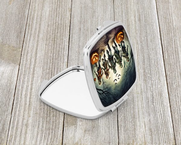 Zombies Spooky Halloween Compact Mirror Discount - Image 2