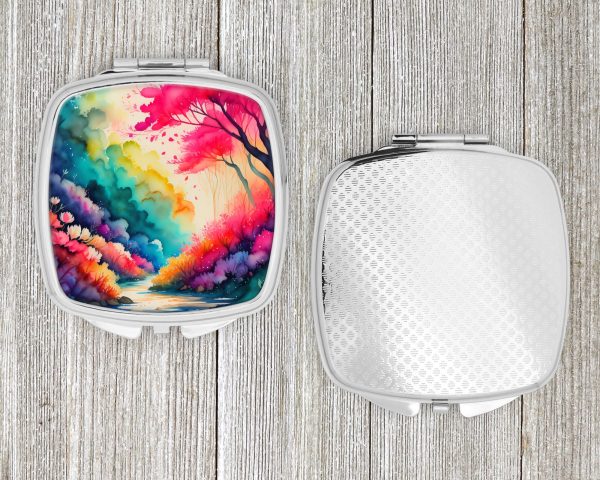Colorful Azaleas Compact Mirror Online - Image 4