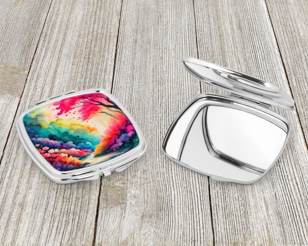 Colorful Azaleas Compact Mirror Online - Image 3