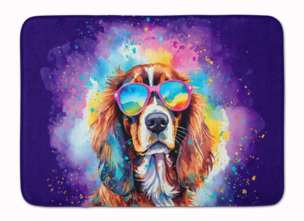 Cavalier Spaniel Hippie Dawg Memory Foam Kitchen Mat Online