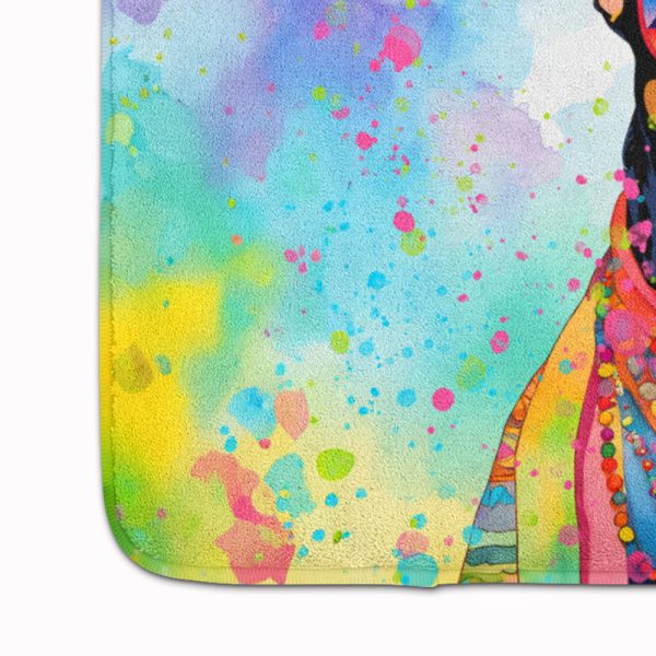 Doberman Pinscher Hippie Dawg Memory Foam Kitchen Mat Supply - Image 4