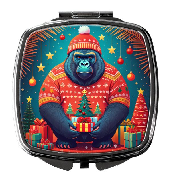 Gorilla Christmas Compact Mirror Online
