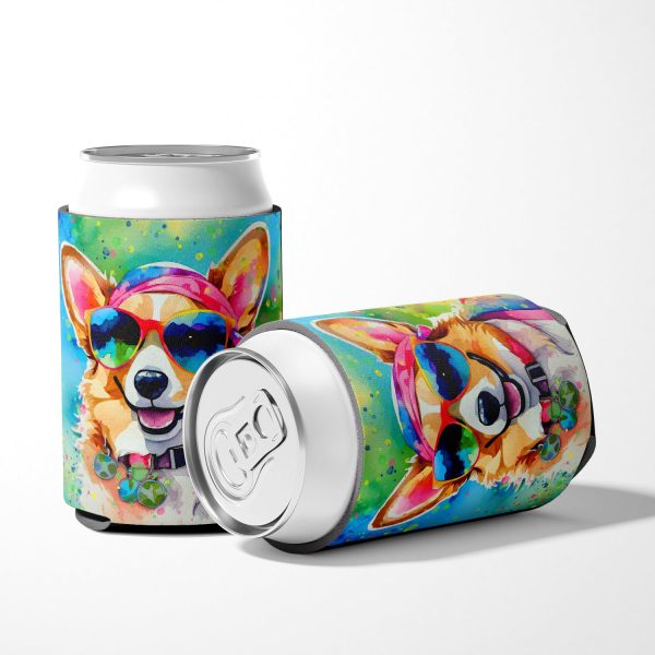 Corgi Hippie Dawg Can or Bottle Hugger Supply - Image 5
