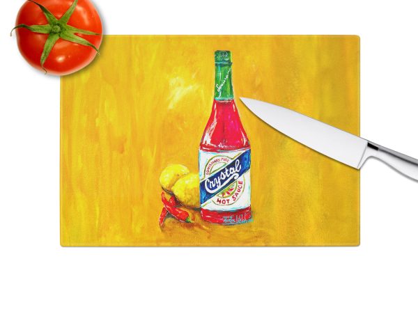 Got Sauce Hot Sauce Glass Cutting Board Online Hot Sale - Image 4