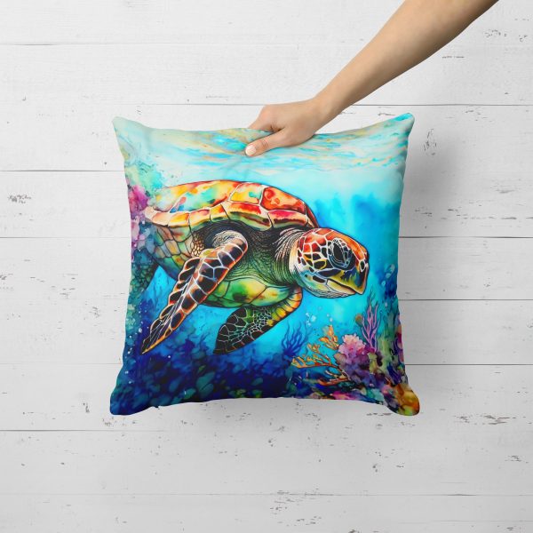 Loggerhead Sea Turtle Throw Pillow Supply - Image 2