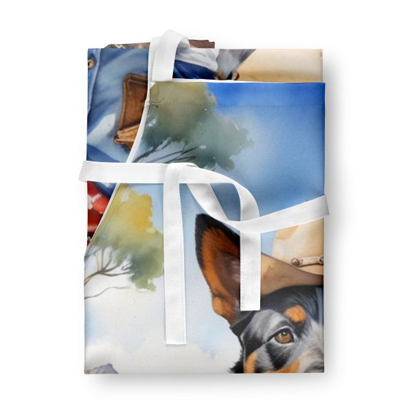 Australian Cattle Dog Cowboy Welcome Apron Supply - Image 3