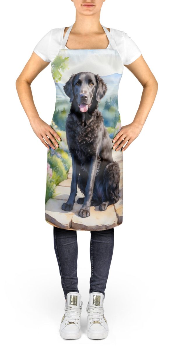 Curly-Coated Retriever Spring Path Apron For Sale - Image 2