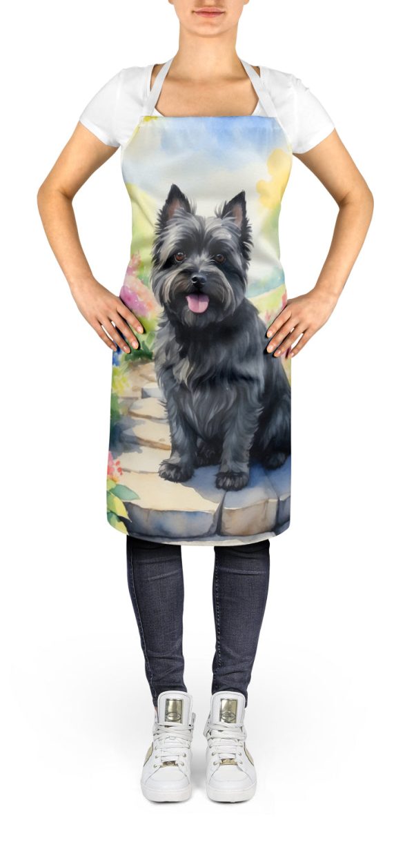 Cairn Terrier Spring Path Apron Online Sale - Image 2
