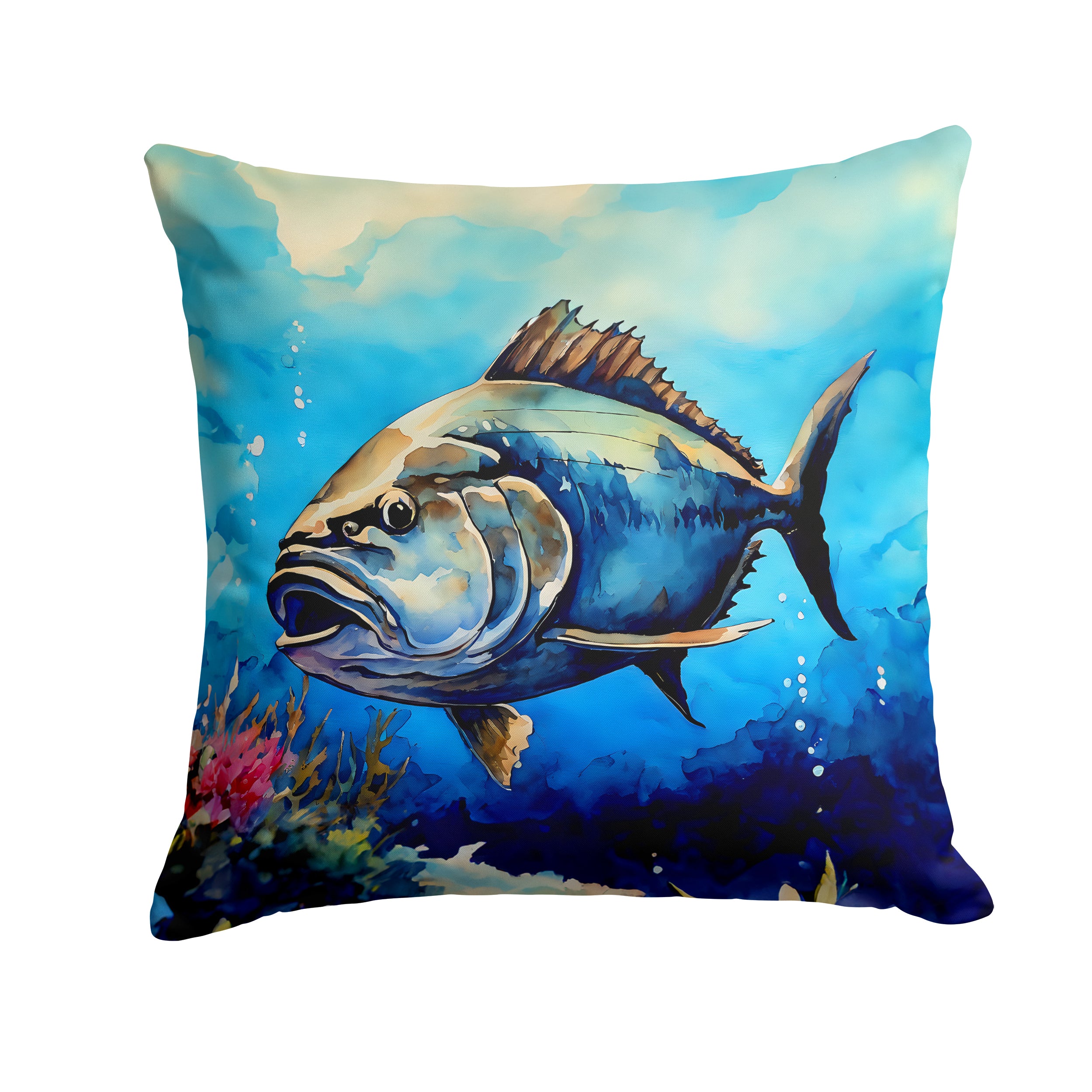 Bluefin Tuna Throw Pillow Supply