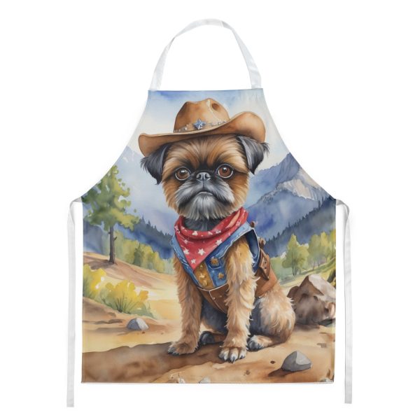 Brussels Griffon Cowboy Welcome Apron Sale
