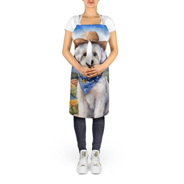 Coton de Tulear Cowboy Welcome Apron Sale - Image 5