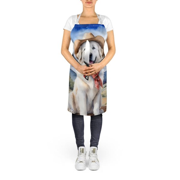 Great Pyrenees Cowboy Welcome Apron For Cheap - Image 5