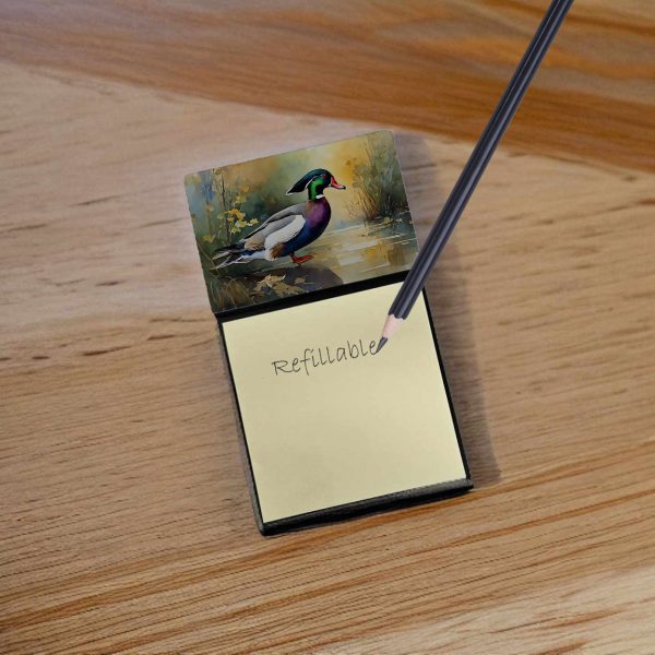 Wood Duck Sticky Note Holder Sale - Image 2