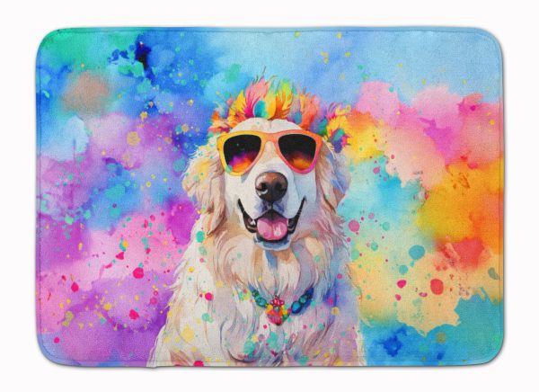Great Pyrenees Hippie Dawg Memory Foam Kitchen Mat Online Sale