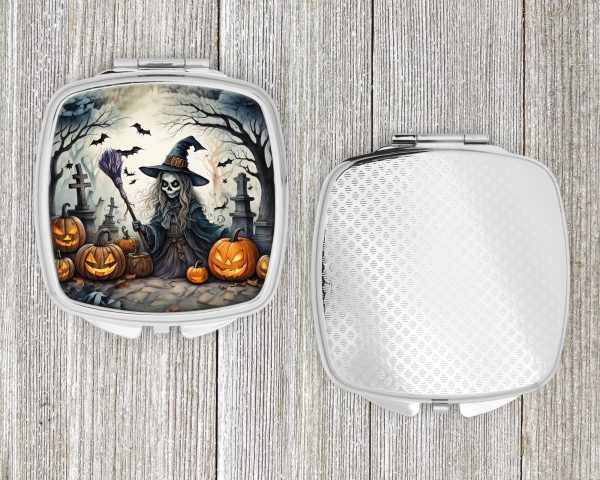 Witch Spooky Halloween Compact Mirror Fashion - Image 4