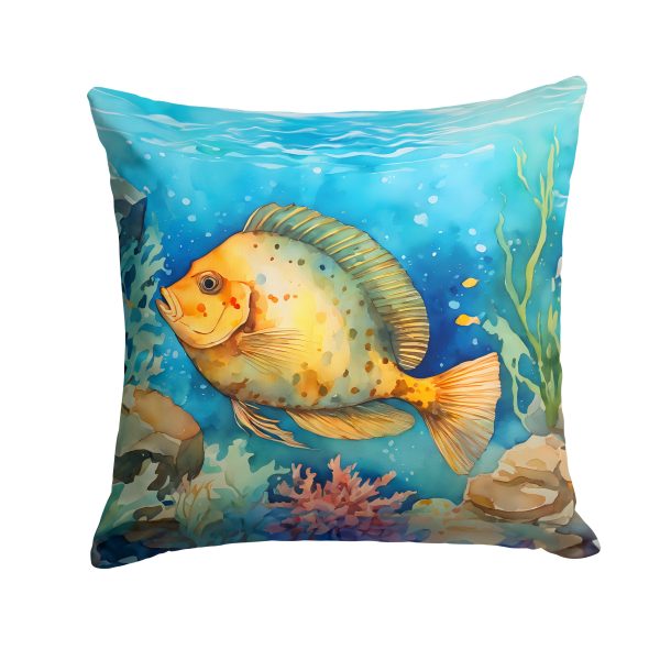 Flounder Throw Pillow Hot on Sale