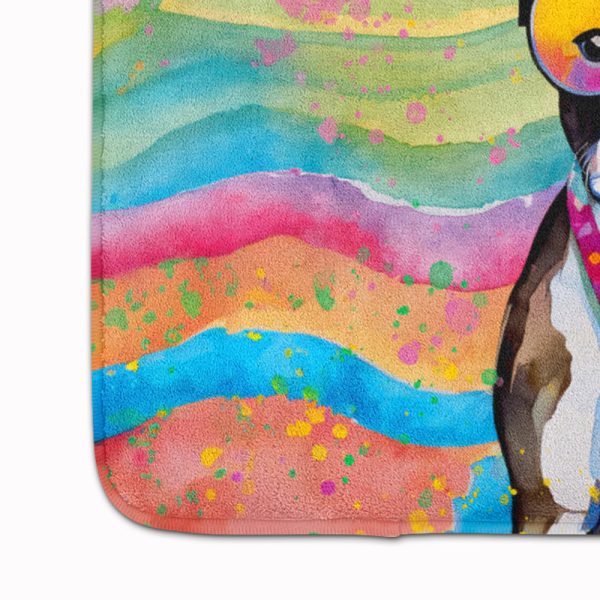 Boston Terrier Hippie Dawg Memory Foam Kitchen Mat Online Sale - Image 4