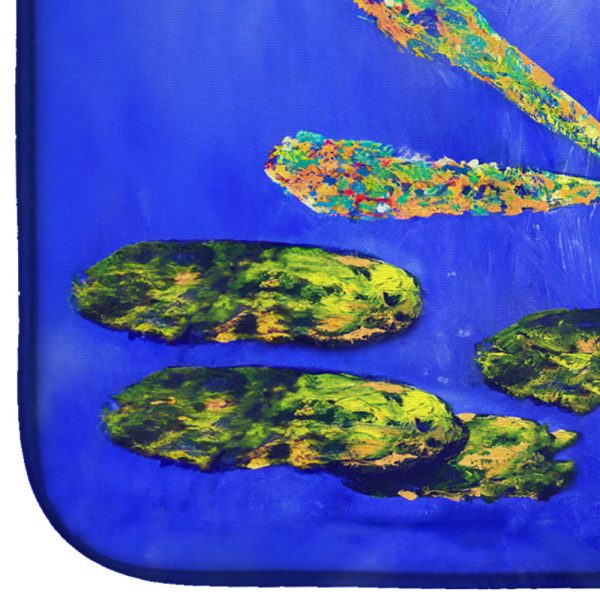 Blue Dragonfly Dish Drying Mat Sale - Image 4