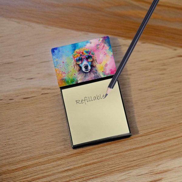 Poodle Hippie Dawg Sticky Note Holder Hot on Sale - Image 2