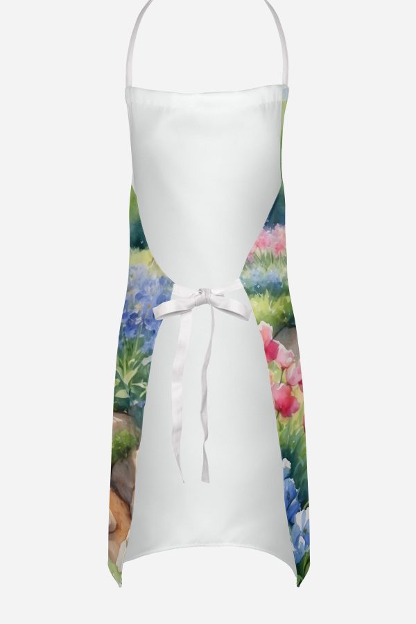 Jack Russell Terrier Spring Path Apron For Sale - Image 4