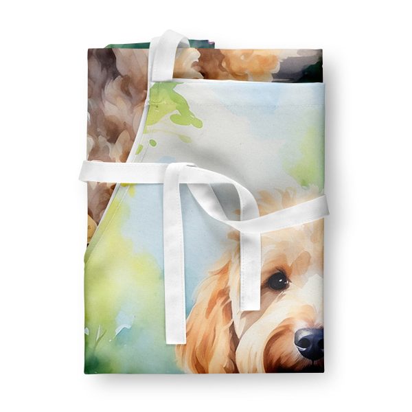 Goldendoodle Spring Path Apron on Sale - Image 3