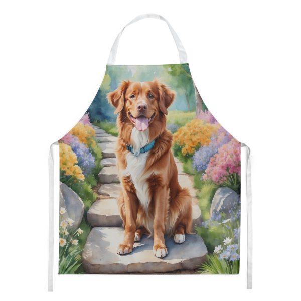 Nova Scotia Duck Tolling Retriever Spring Path Apron Fashion