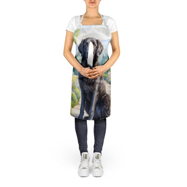 Curly-Coated Retriever Spring Path Apron For Sale - Image 5