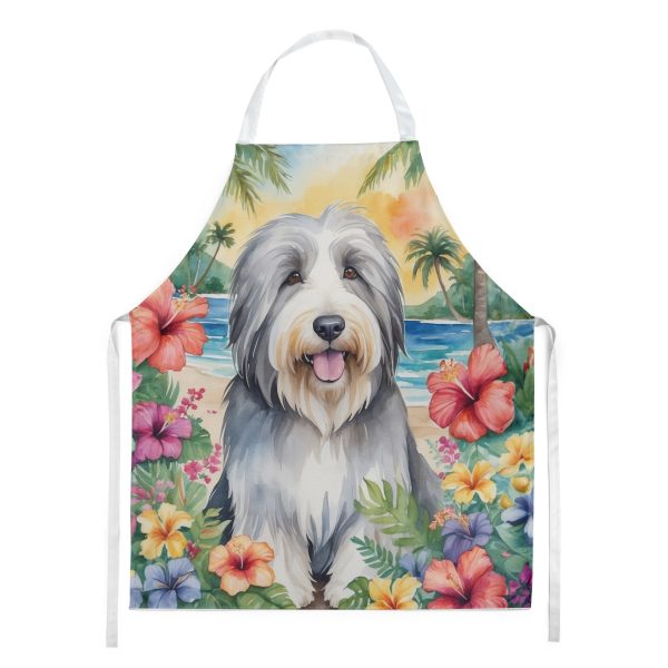 Bearded Collie Luau Apron Online