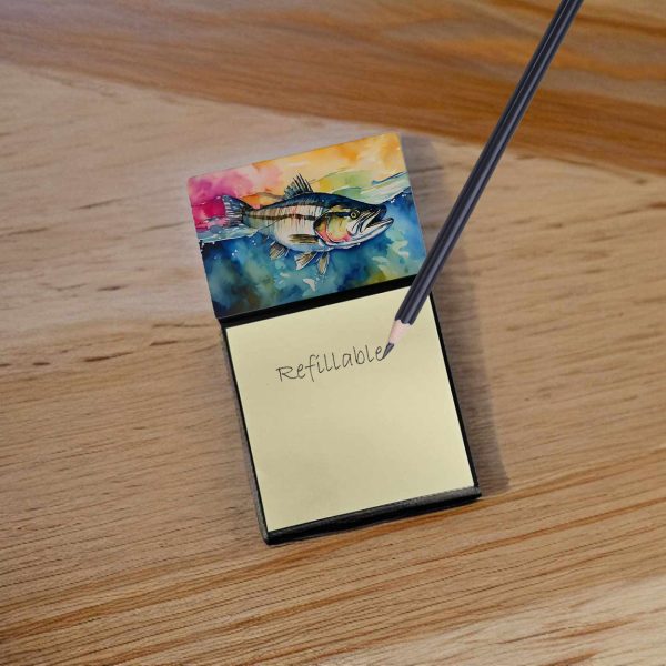 Striped Bass Sticky Note Holder Online now - Image 2