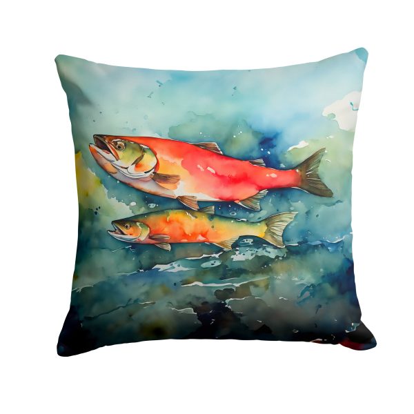 Salmon Throw Pillow Sale