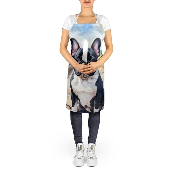 French Bulldog Spring Path Apron Online now - Image 5