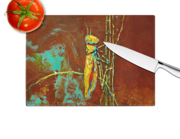 Stuck on Boo Grasshopper Glass Cutting Board Fashion - Image 4
