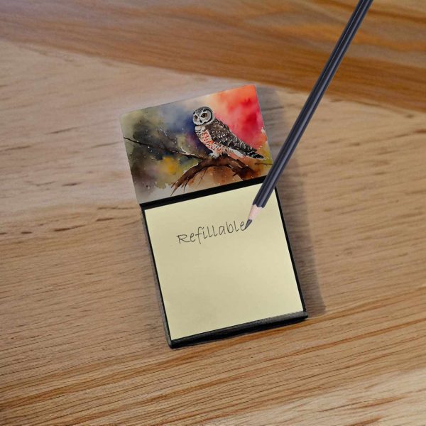 Northern Hawk Owl Sticky Note Holder Online - Image 2