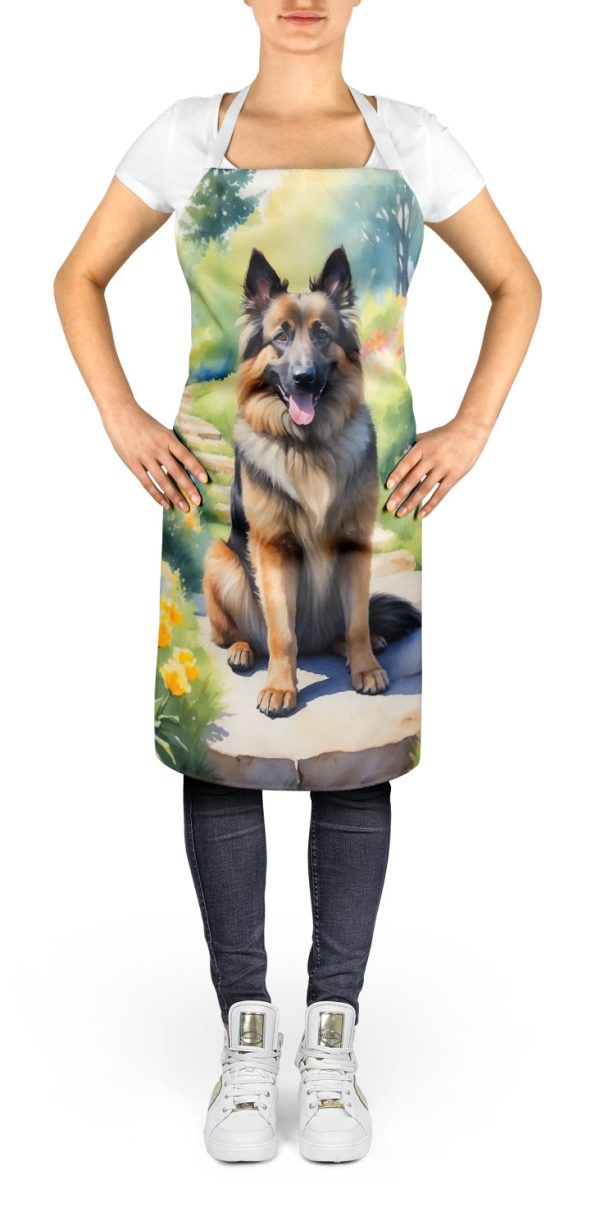 Belgian Tervuren Spring Path Apron For Sale - Image 2