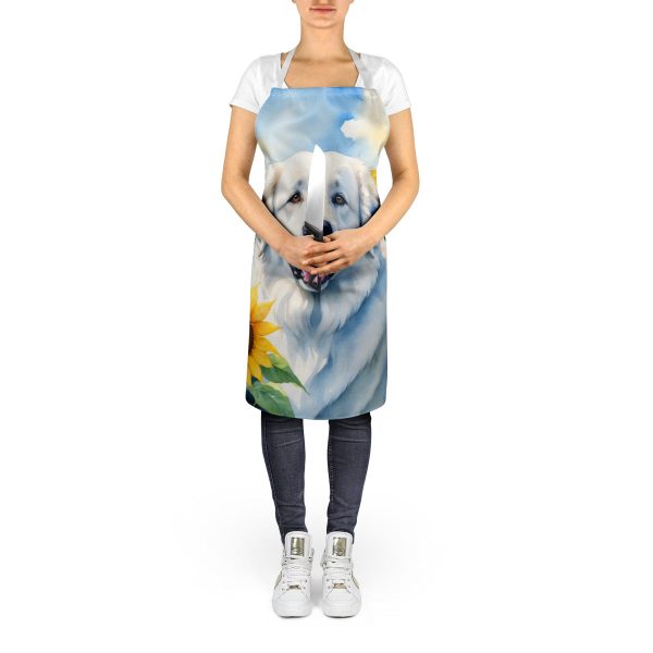 Great Pyrenees in Sunflowers Apron Sale - Image 5