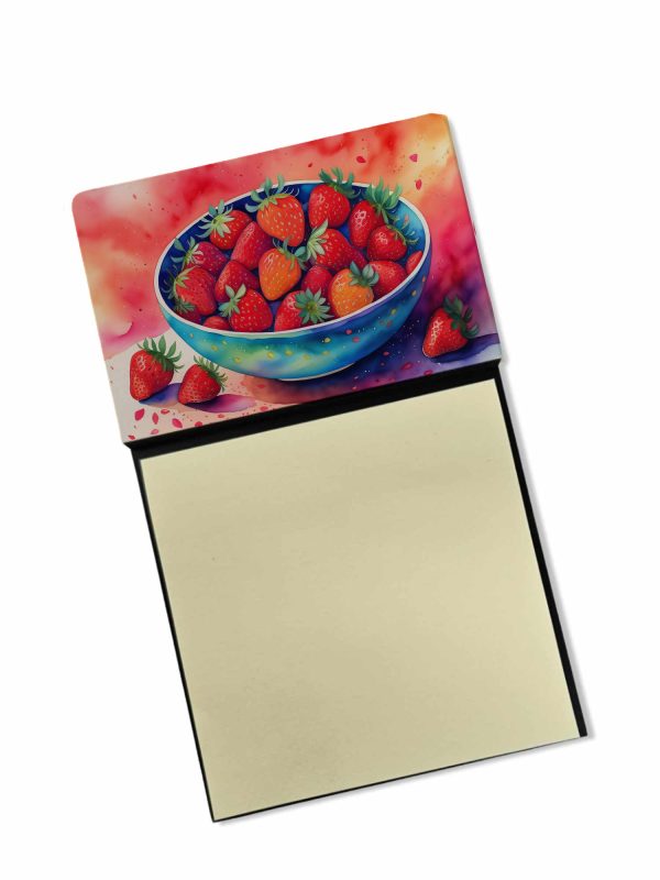Colorful Strawberries Sticky Note Holder on Sale