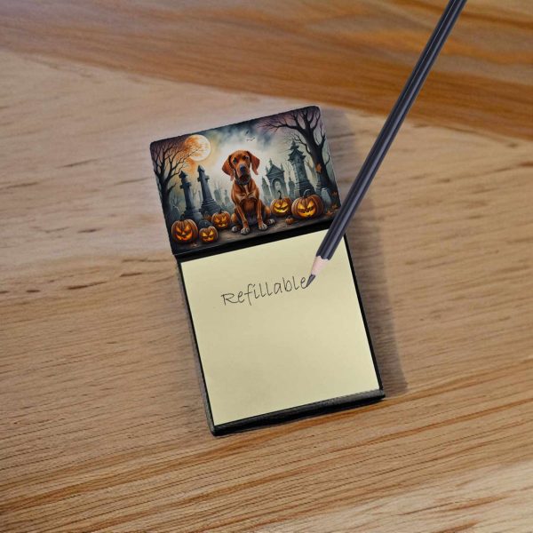 Vizsla Spooky Halloween Sticky Note Holder Online - Image 2