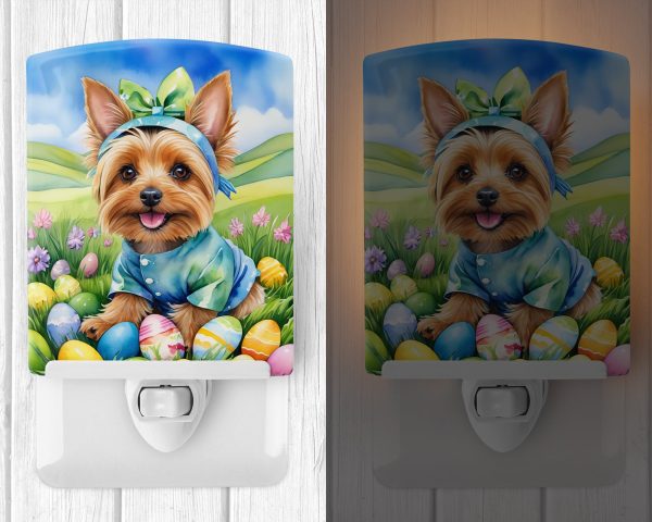 Silky Terrier Easter Egg Hunt Ceramic Night Light Fashion - Image 2