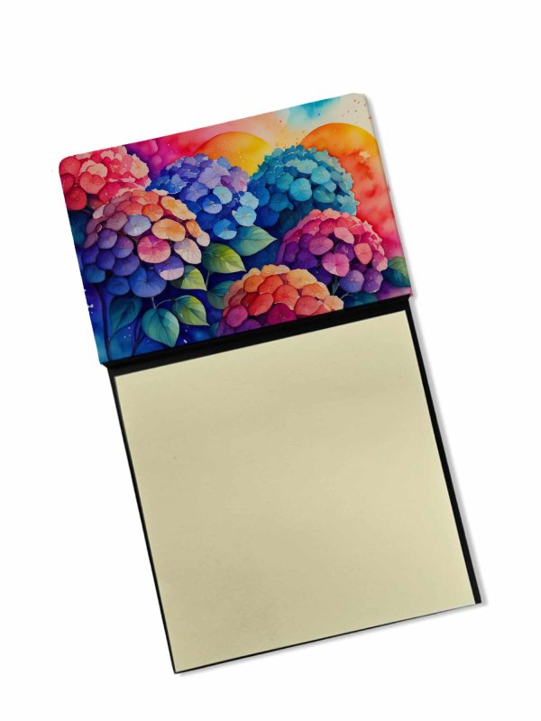 Hydrangeas in Color Sticky Note Holder Cheap