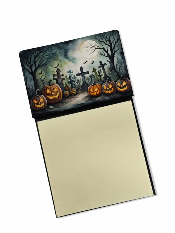 Graveyard Spooky Halloween Sticky Note Holder Discount