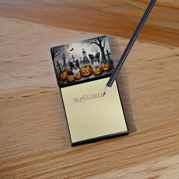 Papillon Spooky Halloween Sticky Note Holder Online now - Image 2